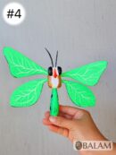 Mariposa Alebrije from Oaxaca, butterfly alebrije, Butterfly ornament alebrije, Copal wood sculpture. Read Description.