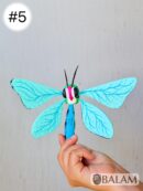 Mariposa Alebrije from Oaxaca, butterfly alebrije, Butterfly ornament alebrije, Copal wood sculpture. Read Description.