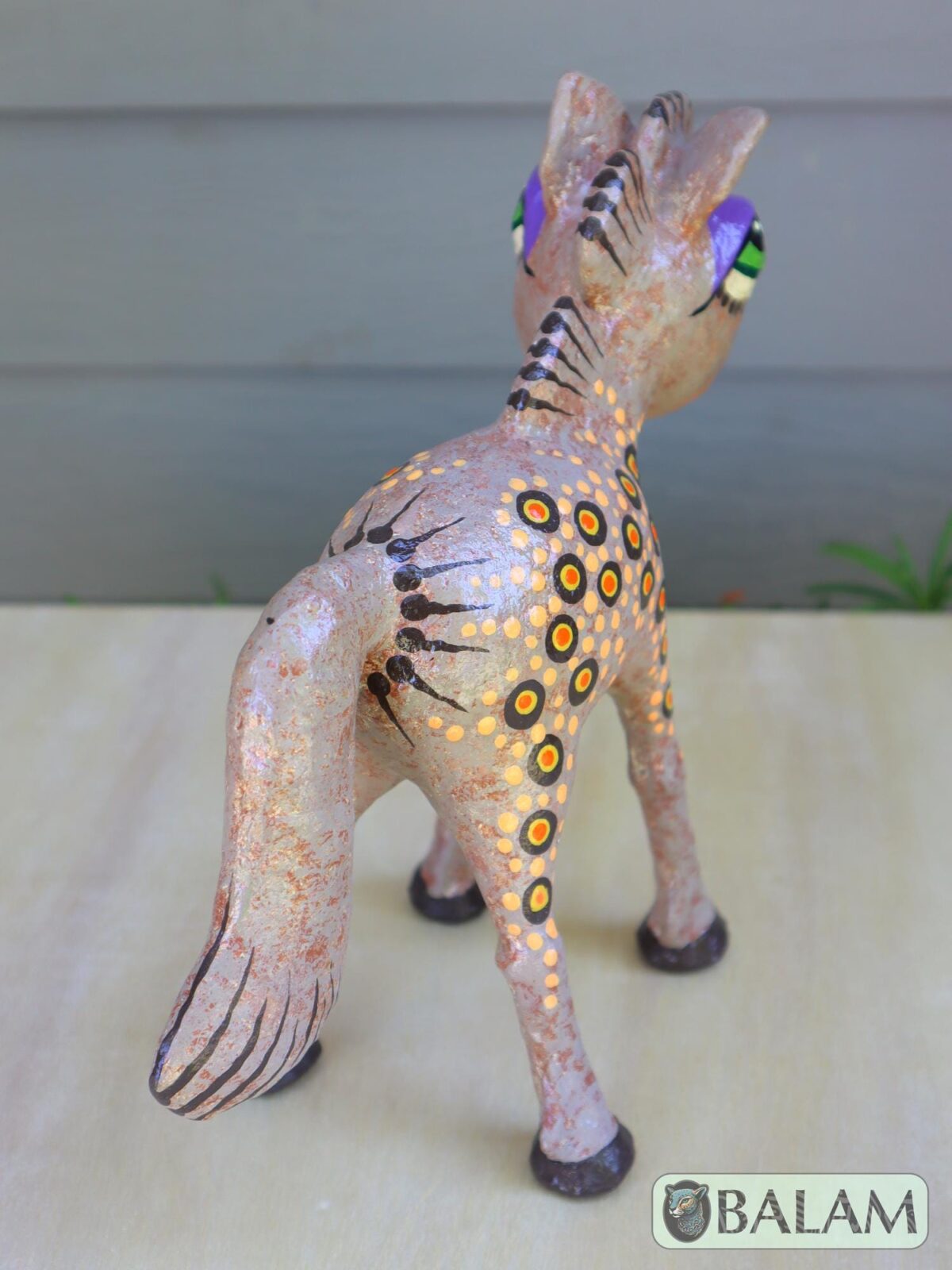 Donkey alebrije  Paper mache, The spirits of light, Alebrije Maya de papel Mache, supernatural creature Burrito alebrije, Donkey mache - Image 4