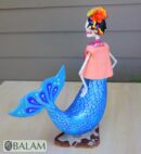 Frida Mermaid alebrije Paper mache, Mermaid alebrije, Alebrije de papel Mache, Unique Mermaid, catrina Frida Sirena, Dia de los Muertos