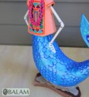Frida Mermaid alebrije Paper mache, Mermaid alebrije, Alebrije de papel Mache, Unique Mermaid, catrina Frida Sirena, Dia de los Muertos