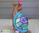 Unique alebrije art, Fusion of Turtle, Owl and Lion, Fusion alebrije, A powerful alebrije, Lion, Tortoise, Owl, lechuza, barn owl.