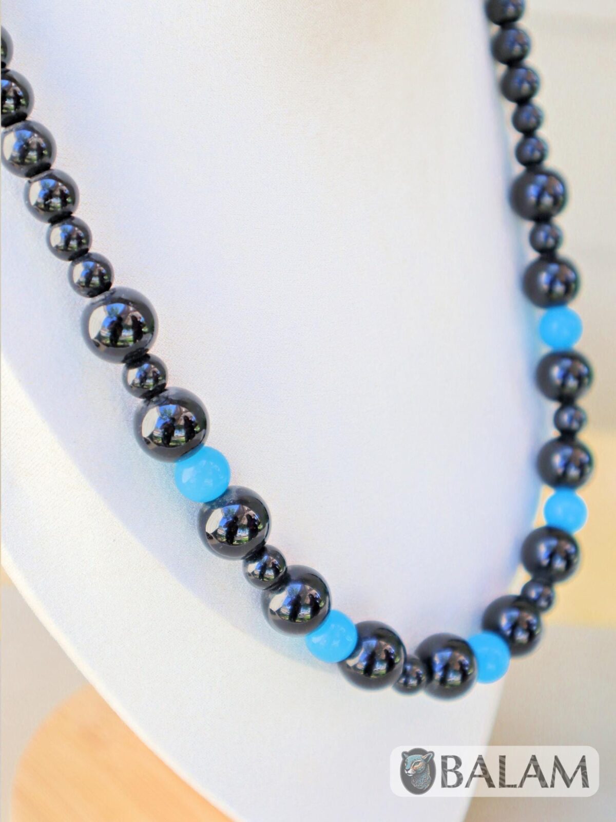 Onyx Ceremonial Necklaces, Mayan Necklaces, Onyx with tiger's eye, aventurine, Red Hematite, Natural stone necklaces, Gemstones and Onyx. - Image 9
