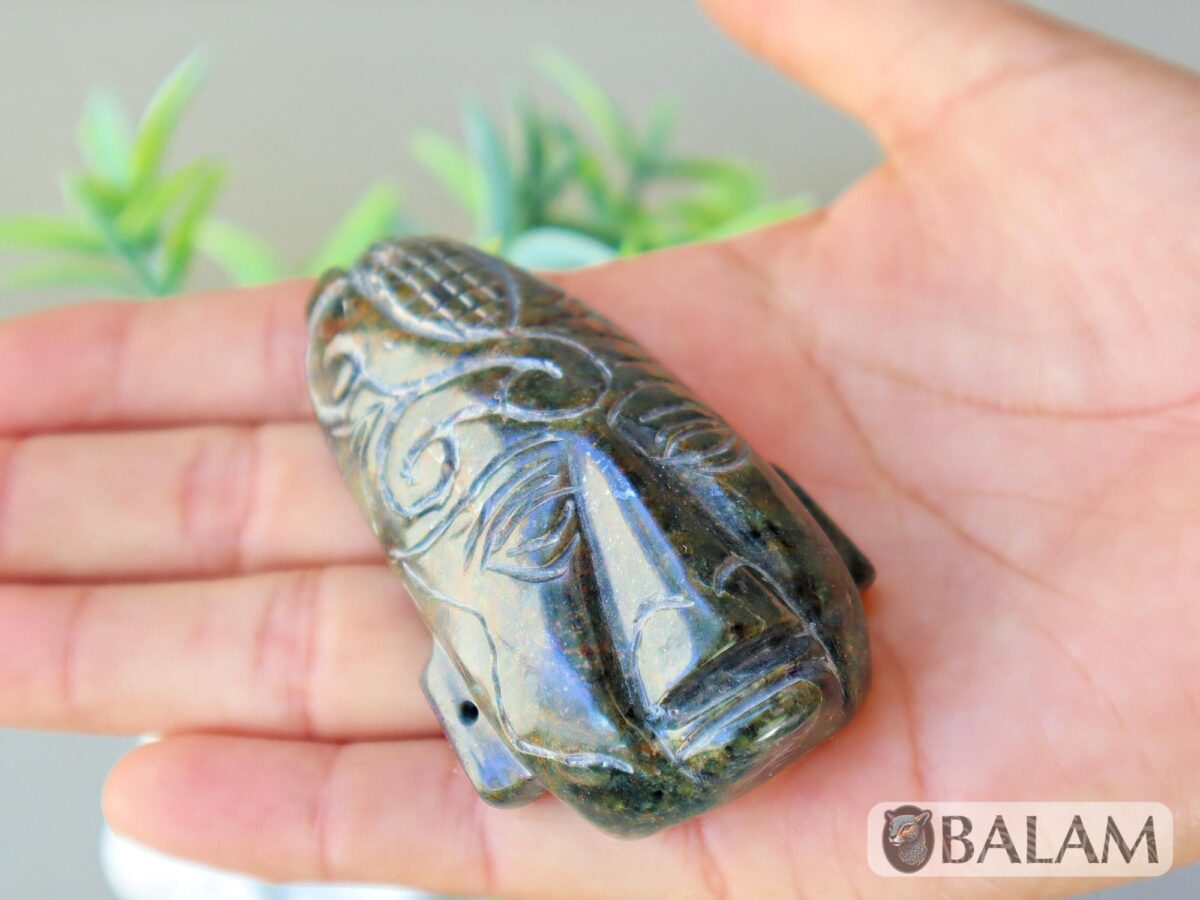 Aztec god, abundance god, Hun Hunahpu, the god of maize, Aztec goddess of corn, Mayan god abundance, Jade Necklace, Read Description - Image 3