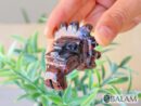 Quetzalcoatl Aztec, K'uk'ulkan Mayan, Plumed Serpent, Rare Natural Mahogany Obsidian, Brown Obsidian, Obsidian pendant. Read Description