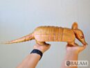Cedar wood sculpture, Amazing Armadillo, Armadillo from Yucatan, Mexico, Armadillo of Cedar, Armadillo sculpture, Wooden art.