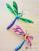 Libelula Alebrije from Oaxaca, dragonfly alebrije, Drago fly ornament alebrije, Copal wood sculpture. Oaxaca alebrijes