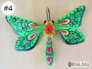 Mariposa Alebrije from Oaxaca, butterfly alebrije, Butterfly ornament alebrije, Copal wood sculpture. Read Description.