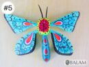 Mariposa Alebrije from Oaxaca, butterfly alebrije, Butterfly ornament alebrije, Copal wood sculpture. Read Description.