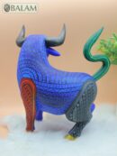 Bull alebrije, Alebrije from Oaxaca, alebrije, Copal wood sculpture, Wood Art, Alebrije art, Toro Alebrije.