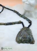 Ceremonial Necklace, Cinteotl Maize God, Huhunahpu Mayan god, Mayan Jade bead Necklace, Mayan Jade, Protective Necklace, Native Mayan.