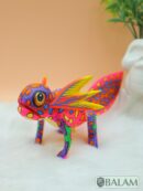 Alebrije from Oaxaca, alebrije, Copal wood sculpture, Wood Art, Alebrije art, Axolotl alebrije, Ajolote, Salamander, Cute axolotl alebrije
