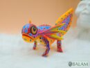 Alebrije from Oaxaca, alebrije, Copal wood sculpture, Wood Art, Alebrije art, Axolotl alebrije, Ajolote, Salamander, Cute axolotl alebrije