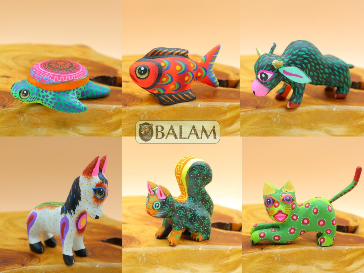 Small Premium alebrije, Buho alebrije, Doggy, Axolotl, Bunny, Bull, Stingray, snail, Cat, Alebrije from Oaxaca, Read description - Image 6