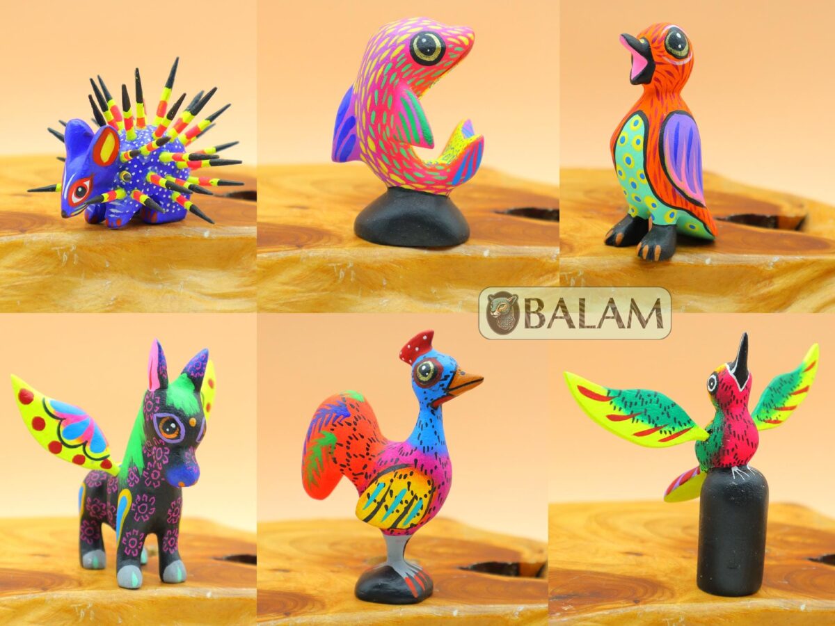 Small Premium alebrije, Buho alebrije, Doggy, Axolotl, Bunny, Bull, Stingray, snail, Cat, Alebrije from Oaxaca, Read description - Image 8