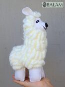 Llama stuffed animal, Alpaca stuffed animal, Colorful Mexican handmade plushies, stuffed natural felt animal, Llama Plushies. 10'' tall
