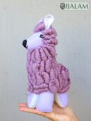 Llama stuffed animal, Alpaca stuffed animal, Colorful Mexican handmade plushies, stuffed natural felt animal, Llama Plushies. 10'' tall