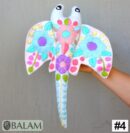 Stingray stuffed animal, Stingray Plush, Colorful Mexican handmade plushies, stuffed natural felt animal. 15'' long