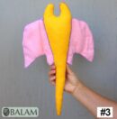 Stingray stuffed animal, Stingray Plush, Colorful Mexican handmade plushies, stuffed natural felt animal. 15'' long