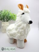 Llama stuffed animal, Alpaca stuffed animal, Colorful Mexican handmade plushies, stuffed natural felt animal, Llama Plushies. 10'' tall