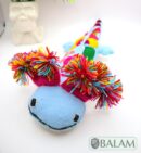 Axolotl stuffed animal, Axolotl Plush, Ajolote stuffed animal, Colorful Mexican handmade plushies. 12'' long