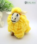 small stuffed animal, sheep stuffed animal, Borrego stuffed animal, Oveja plushie, Colorful Mexican handmade plushies. 5'' tall