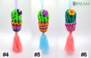 Mexican Cactus Pom Pom tassel, Avocado ornament, Cactus Ornament, Mexican Felt Pom Pom, Tassel.