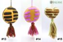 Mexican Concha Pom Pom tassel, Donuts ornament, Donas Ornament, Mexican Felt Pom Pom, Conchas y donas.