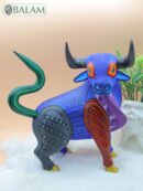 Bull alebrije, Alebrije from Oaxaca, alebrije, Copal wood sculpture, Wood Art, Alebrije art, Toro Alebrije.