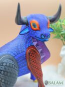 Bull alebrije, Alebrije from Oaxaca, alebrije, Copal wood sculpture, Wood Art, Alebrije art, Toro Alebrije.