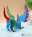 Playful Doggy, Playful Dante, Xoloitzcuintle Alebrije, Wood copal sculpture, Dog Alebrije, Dog with wings, Cute puppy, Alebrije Oaxaca art