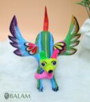 Playful Doggy, Playful Dante, Xoloitzcuintle Alebrije, Wood copal sculpture, Dog Alebrije, Dog with wings, Cute puppy, Alebrije Oaxaca art