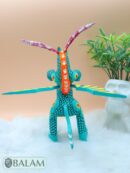 Dragon alebrije, Alebrije from Oaxaca, alebrije, Copal wood sculpture, Wood Art, Alebrije art, Dragon, snake with wings, magical creature.