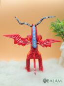 Dragon alebrije, Alebrije from Oaxaca, alebrije, Copal wood sculpture, Wood Art, Alebrije art, Dragon, snake with wings, magical creature.