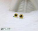 Silver stud earrings,.925 silver earrings, Avocado earrings, Sunflower earrings, Hummingbird earrings, Turtle earrings.