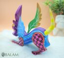 Playful Doggy, Playful Dante, Xoloitzcuintle Alebrije, Wood copal sculpture, Dog Alebrije, Dog with wings, Cute puppy, Alebrije Oaxaca art