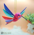 Hummingbird Alebrije, Hummingbird ornament, Wood copal sculpture, hummingbird, bird alebrije, Colibri alebrije, Big hummingbird alebrije.