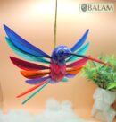 Hummingbird Alebrije, Hummingbird ornament, Wood copal sculpture, hummingbird, bird alebrije, Colibri alebrije, Big hummingbird alebrije.