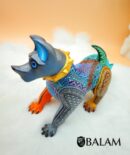Dog alebrije, Alebrije from Oaxaca, alebrije, Copal wood sculpture, Wood Art, Alebrije art Doggy alebrije