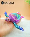 Sea turtle alebrije, cute turtle, turtle, sea turtle Alebrije from Oaxaca, sea animal alebrije, Copal wood sculpture, Wood Art, Alebrije art