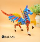 Amazing Pegasus, Pegasus alebrije, pegaso, caballo, Horse alebrije, Alebrije from Oaxaca, alebrije, Wooden alebrije, Pegasus art.