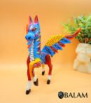Amazing Pegasus, Pegasus alebrije, pegaso, caballo, Horse alebrije, Alebrije from Oaxaca, alebrije, Wooden alebrije, Pegasus art.
