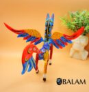 Amazing Pegasus, Pegasus alebrije, pegaso, caballo, Horse alebrije, Alebrije from Oaxaca, alebrije, Wooden alebrije, Pegasus art.