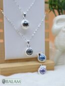 Angel Caller, Harmony ball, Chime bell pendant, 16 mm pendant (Small), 925 silver. Mayan symbols, Aztec Symbols. Read Description