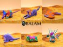 Small alebrije, mini alebrije, Buho alebrije, Doggy, Axolotl, Bunny, Bull, Stingray, snail, Cat, fish Alebrije from Oaxaca, Read description