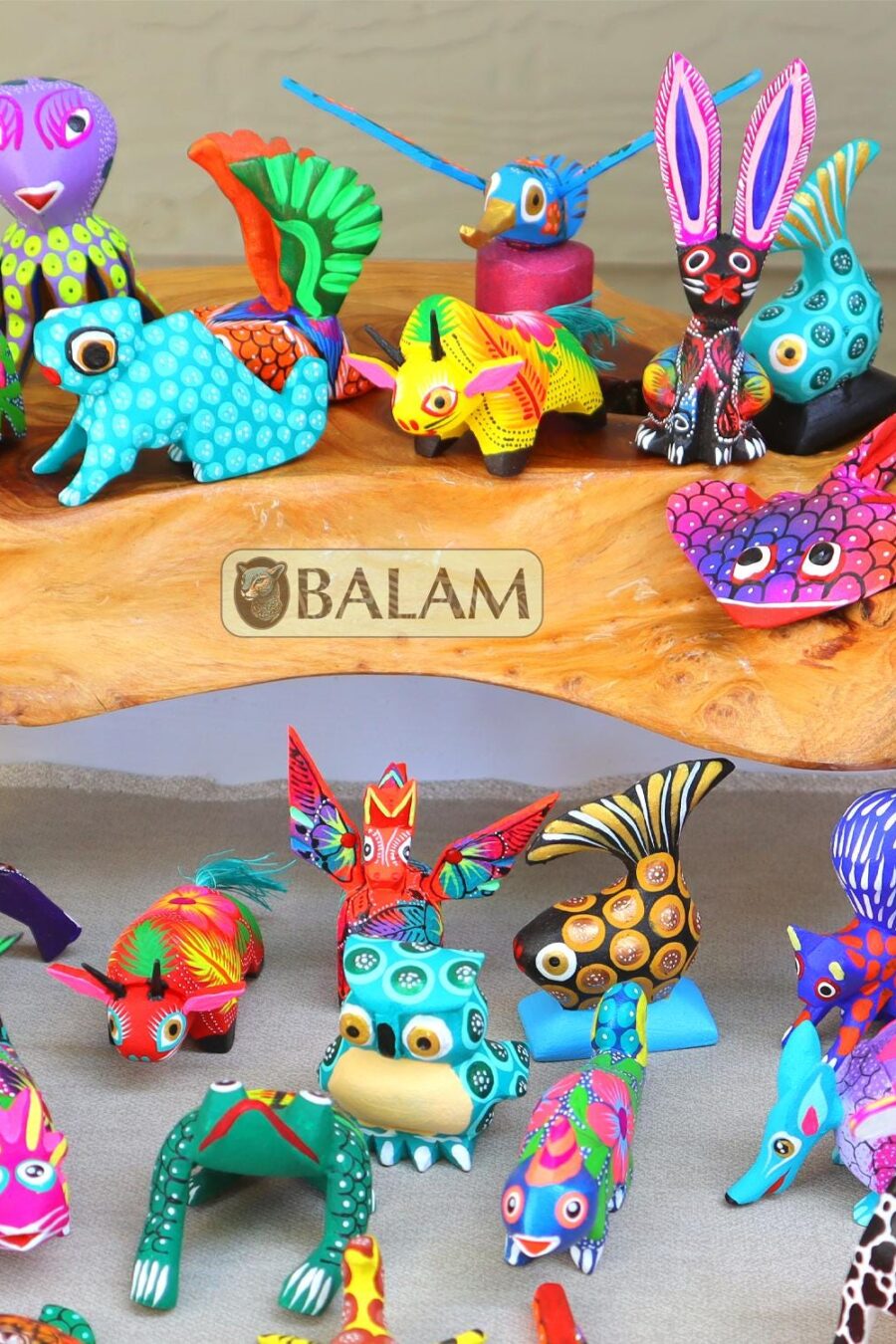 Small alebrije, mini alebrije, Buho alebrije, Doggy, Axolotl, Bunny, Bull, Stingray, snail, Cat, fish Alebrije from Oaxaca, Read description