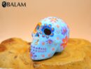 Sugar skull decor, Sugar Skull hand painted, ceramic Sugar skull, Dia de Muertos, Art skull.