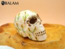 Sugar skull decor, Sugar Skull hand painted, ceramic Sugar skull, Dia de Muertos, Art skull.