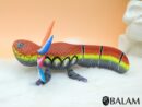 Little Ajolote alebrije, Alebrije from Oaxaca, Copal wood sculpture, Alebrije art, cute Axolotl alebrije, Salamander, Cute axolotl alebrije.