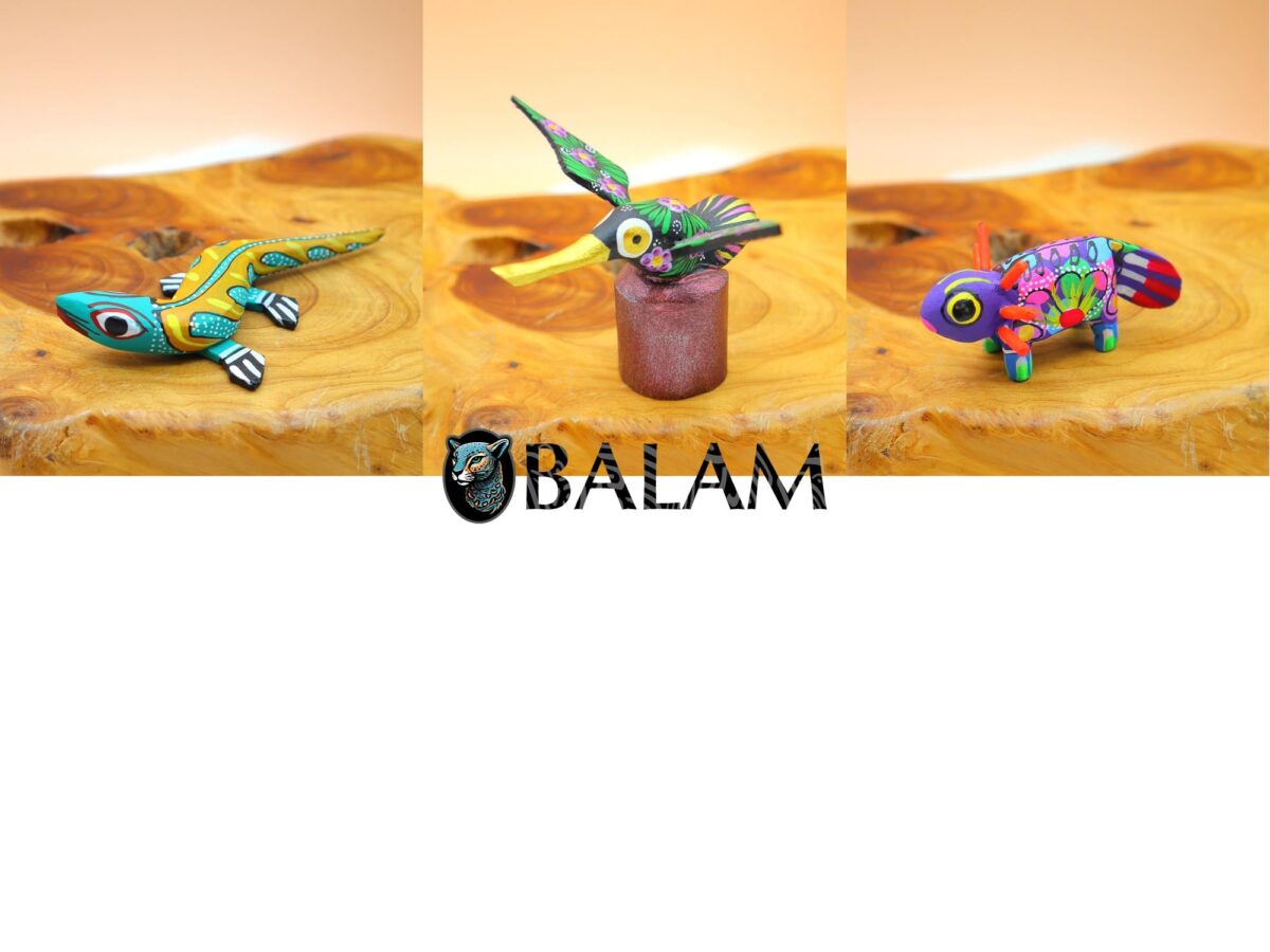 Small alebrije, mini alebrije, Buho alebrije, Doggy, Axolotl, Bunny, Bull, Stingray, snail, Cat, fish Alebrije from Oaxaca, Read description - Image 9